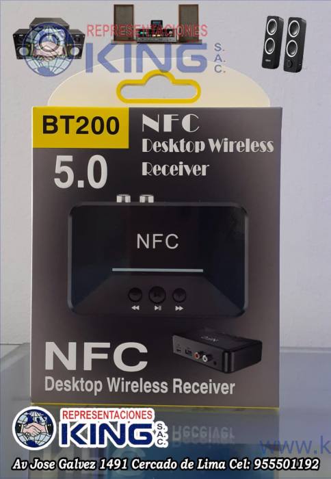 oferta de Receptor de Audio Bluetooth v 5.0 30mts